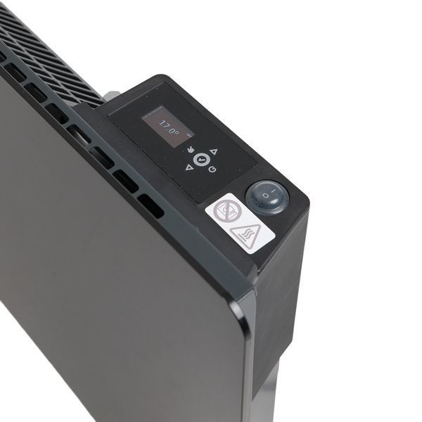 Термия ЭВНА-2,0/230С2T (mbg) электроконвектор ЭЛЕГАНТ SMART WiFi glass 2 кВт антрацит ЕВНА-2,0/230С2T (mbg) black фото